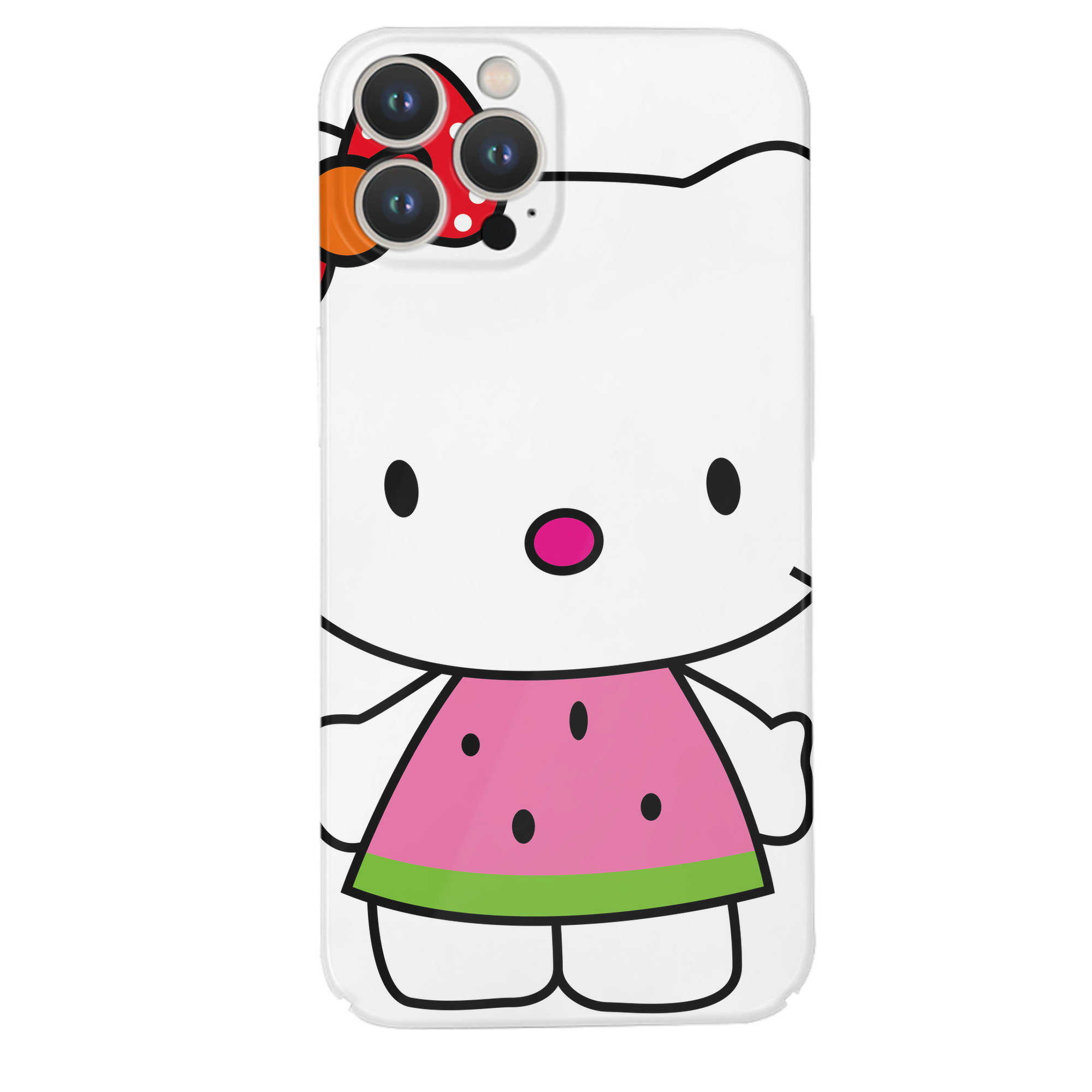 （画像用） Hello Kitty ハローキティ 【iPhone 14シリーズ対応】ハードケース